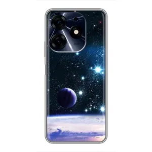 Космічні Чохли для ТЕКНО Spark 10c (VPrint) (Космічний вид)