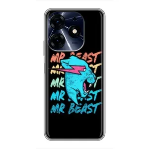 Чохли Містер Біст для ТЕКНО Spark 10c (logo Mr beast)