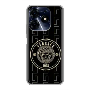 Чохли VERSACE для ТЕКНО Spark 10c (PREMIUMPrint) (Лого Версаче)