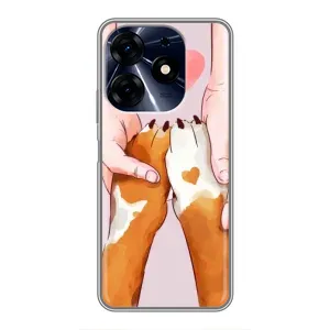 Чохли з собаками для TECNO Spark 10c (VPrint) (Любовь до собак)
