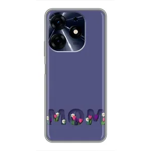 Чохли для мами на TECNO Spark 10c (Мама в квітах)