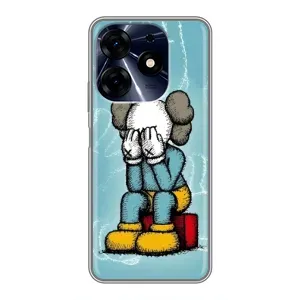Чохли для TECNO Spark 10c - Bearbrick Louis Vuitton (PREMIUMPrint) (Плач Bearbrick)