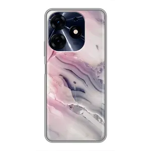 Мраморний чехол на TECNO Spark 10c (VPrint) (Пурпурний Мрамор)