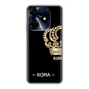 Чехлы для TECNO Spark 10c (VPrint) - Футбольные клубы (Roma)