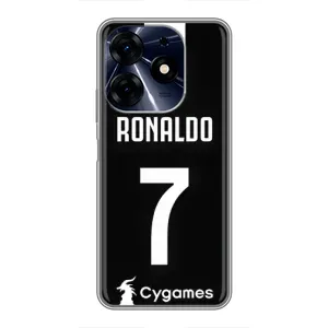 Чехол Криштиану Роналду для TECNO Spark 10c (AlphaPrint) (RONALDO 7)