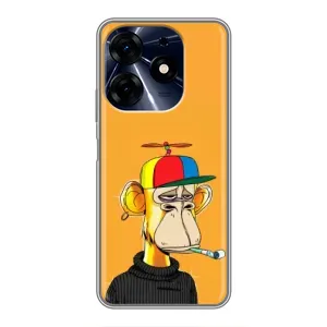 Чохли з Мавпами NFT для TECNO Spark 10c (AlphaPrint) (Нудна мавпа NFT)