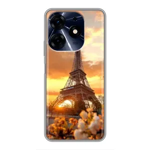Чохол Ейфелева Вежа TECNO Spark 10c - (AlphaPrint) (Сонячня вежа)