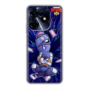 Чехлы Brawl Stars для TECNO Spark 10c (AlphaPrint) (Тара)