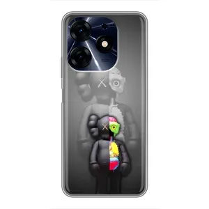 Чохли для TECNO Spark 10c - Bearbrick Louis Vuitton (PREMIUMPrint) (Тіло Bearbrick)