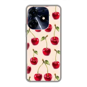 Чохли з фруктами для TECNO Spark 10c (VPrint) (Черешня)