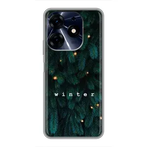 Новорічні, Святкові Чохли для TECNO Spark 10c - 2024 год (Winter)