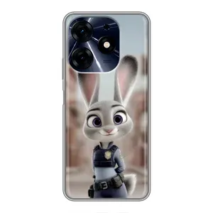 Чехол Зоотрополіс на TECNO Spark 10c (Офицер Джуди Хоппс)