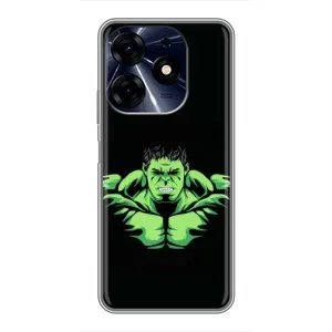 Чохли з героями Марвел TECNO Spark 10c (VPrint) (Зелений Халк)