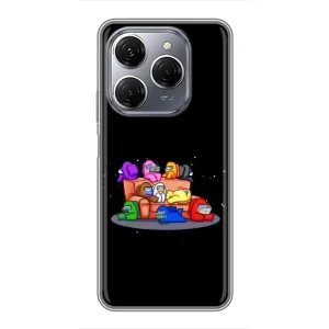 Чохли Амонг Ас для TECNO Spark 20 Pro (AlphaPrint) (Амонг-ас)