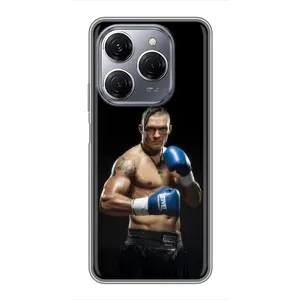 Чехол с принтом «Боксер Усик» для TECNO Spark 20 Pro