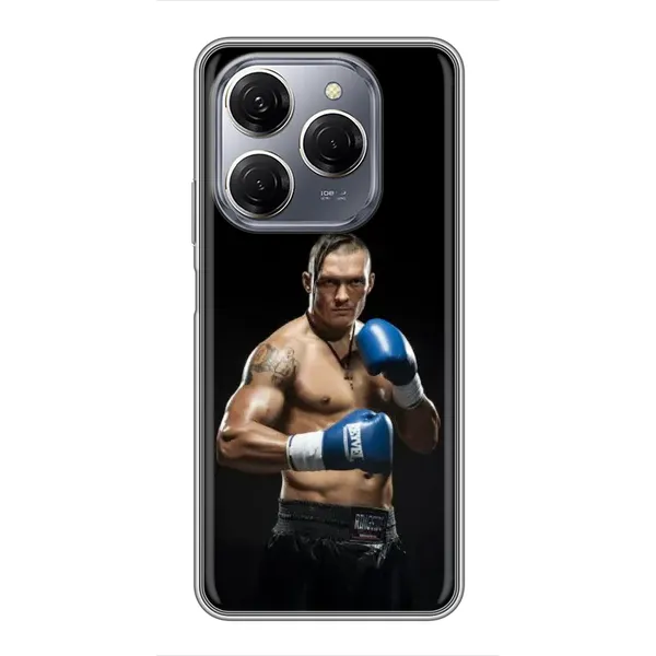 Чехол с принтом «Боксер Усик» для TECNO Spark 20 Pro Чехол с принтом «Боксер Усик» для TECNO Spark 20 Pro