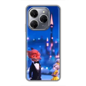 Чехол Зоотрополіс на TECNO Spark 20 Pro (Романтический вечер Зверополис)