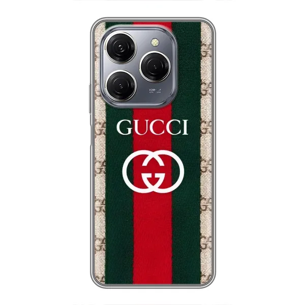 Чехол с принтом «Gucci дизайн» для TECNO Spark 20 Pro