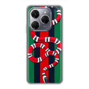 Чохли GUCCI для ТЕКНО Спарк 20 Про (AlphaPrint) (Gucci змія)