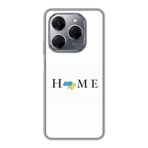 Чехол для Патриота Украины TECNO Spark 20 Pro - (AlphaPrint) (Home)