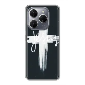 Християнські Чохли для TECNO Spark 20 Pro (AlphaPrint) (Ісус)