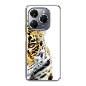 Чехлы с картинками животных TECNO Spark 20 Pro (Леопард)