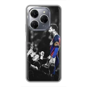 Чехлы Месси для TECNO Spark 20 Pro (AlphaPrint) (Lionel Messi)
