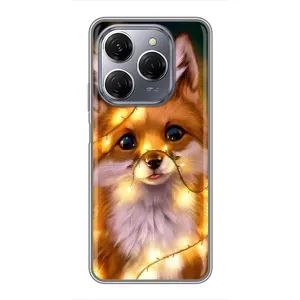 Чехлы с картинкой Лисички для TECNO Spark 20 Pro (VPrint)