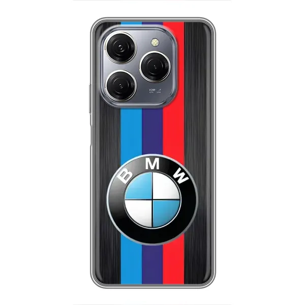 Чехол с принтом «Лого BMW» для TECNO Spark 20 Pro