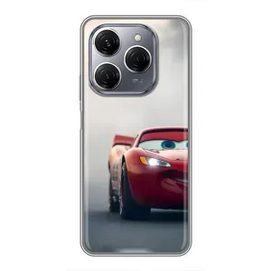 Силиконовый чехол Маквин для TECNO Spark 20 Pro (Скоростной Маквин)