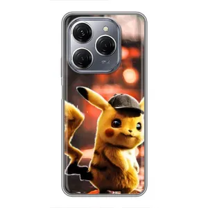 Чохол з Пікачу на TECNO Spark 20 Pro (Милий Пікачу)