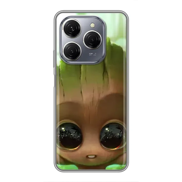 Чохол з принтом «Милий Грут» для TECNO Spark 20 Pro