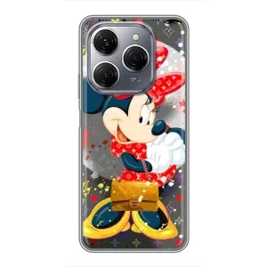 Чохол Disney Mouse TECNO Spark 20 Pro (PREMIUMPrint) (Minni з бантіком)