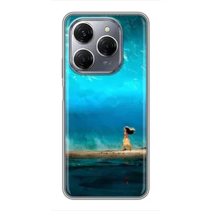 Чехол с мультфильмом Моана TECNO Spark 20 Pro (Океан Моана)