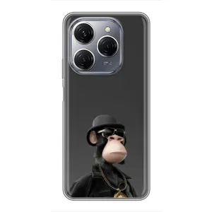 Чохли з Мавпами NFT для TECNO Spark 20 Pro (AlphaPrint) (Мавпа NFT)