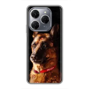 Чехлы с картинками животных TECNO Spark 20 Pro (Овчарка)