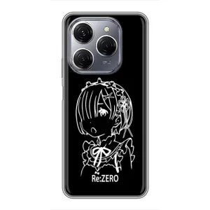 Чехол с принтом «Re: Zero» для TECNO Spark 20 Pro