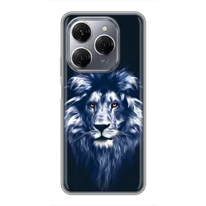 Чохол з картинкою ЛЕВ для TECNO Spark 20 Pro (VPrint)