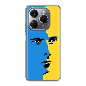 Украинские Чехлы для TECNO Spark 20 Pro с картинкой УПА (AlphaPrint) (Степан Бандера)