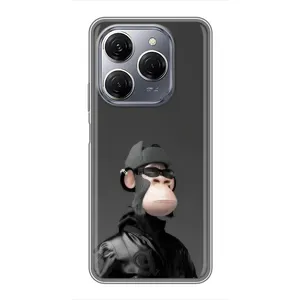 Чохли з Мавпами NFT для TECNO Spark 20 Pro (AlphaPrint) (стильна мавпа NFT)