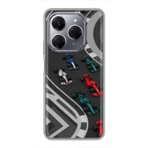 Чехол Формула1 на TECNO Spark 20 Pro (Трасса Ф1)