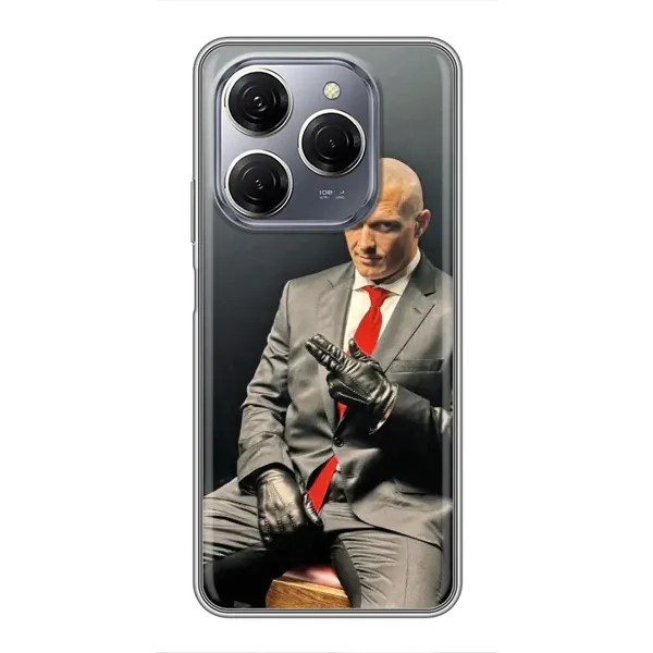 Чехол с принтом «Усик Hitman» для TECNO Spark 20 Pro Чехол с принтом «Усик Hitman» для TECNO Spark 20 Pro