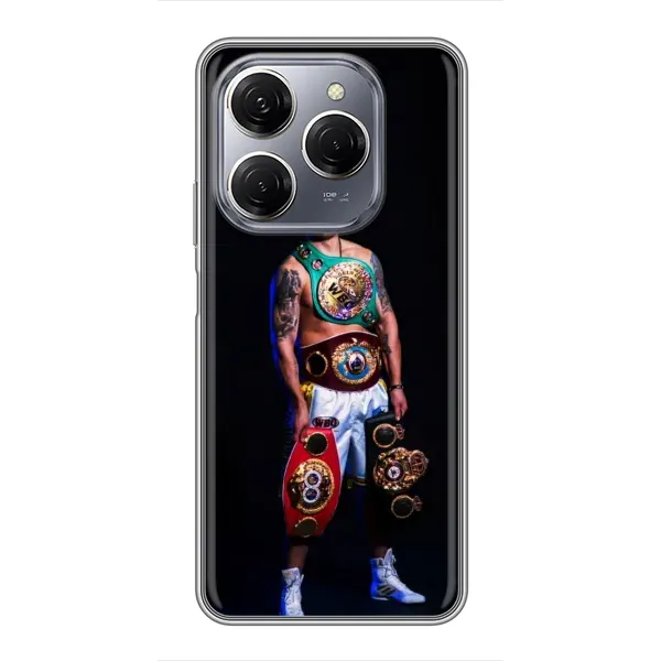 Чехол с принтом «Усик с поясами» для TECNO Spark 20 Pro Чехол с принтом «Усик с поясами» для TECNO Spark 20 Pro