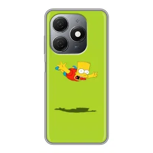 Чjхол з Сімпсонами для TECNO Spark 20 (VPrint) (Барт Сімпсон)