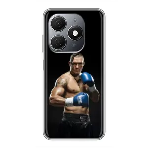 Чохол з принтом «Боксер Усик» для TECNO Spark 20