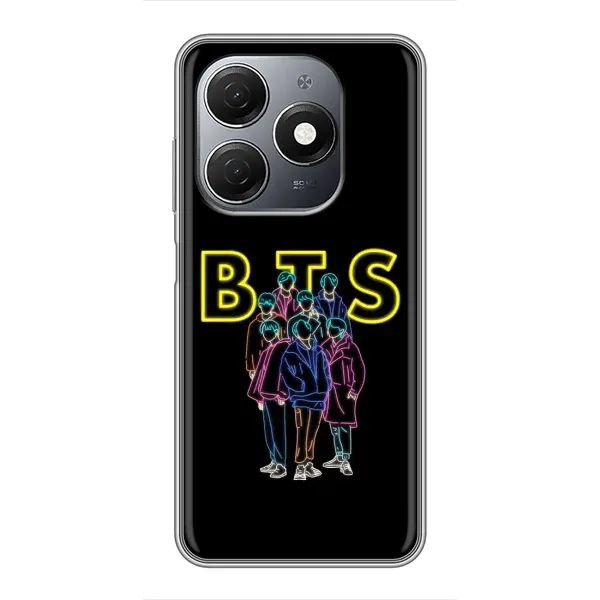 Чехол с принтом «BTS стайл» для TECNO Spark 20 Чехол с принтом «BTS стайл» для TECNO Spark 20
