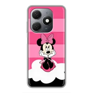 Міккі Маус чохол для TECNO Spark 20 (AlphaPrint - Мультяшні) (Дівчинка Maus)