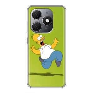 Чjхол з Сімпсонами для TECNO Spark 20 (VPrint) (Гомер Сімпсон)