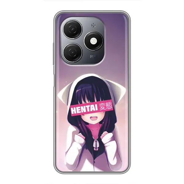 Чехол с принтом «Hentai chan» для TECNO Spark 20