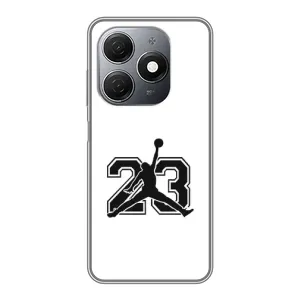 Чехлы для TECNO Spark 20 - с картинкой JORDAN (AlphaPrint) (Jordan 23)